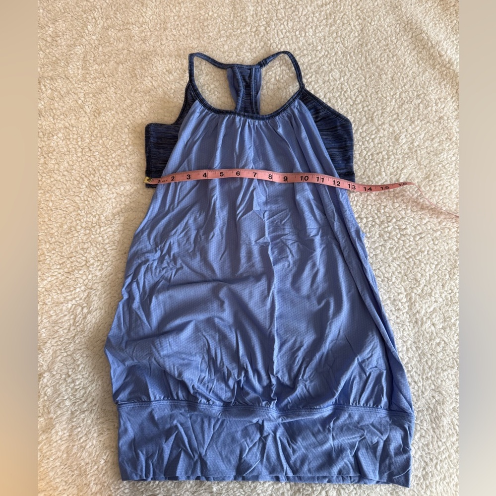 Lululemon Athletica Blue Tank Top